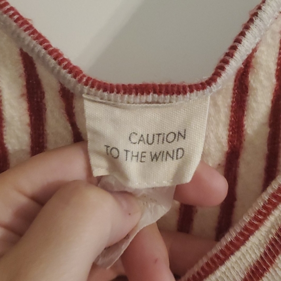 Red & White Striped Dress - Picture 3 of 4